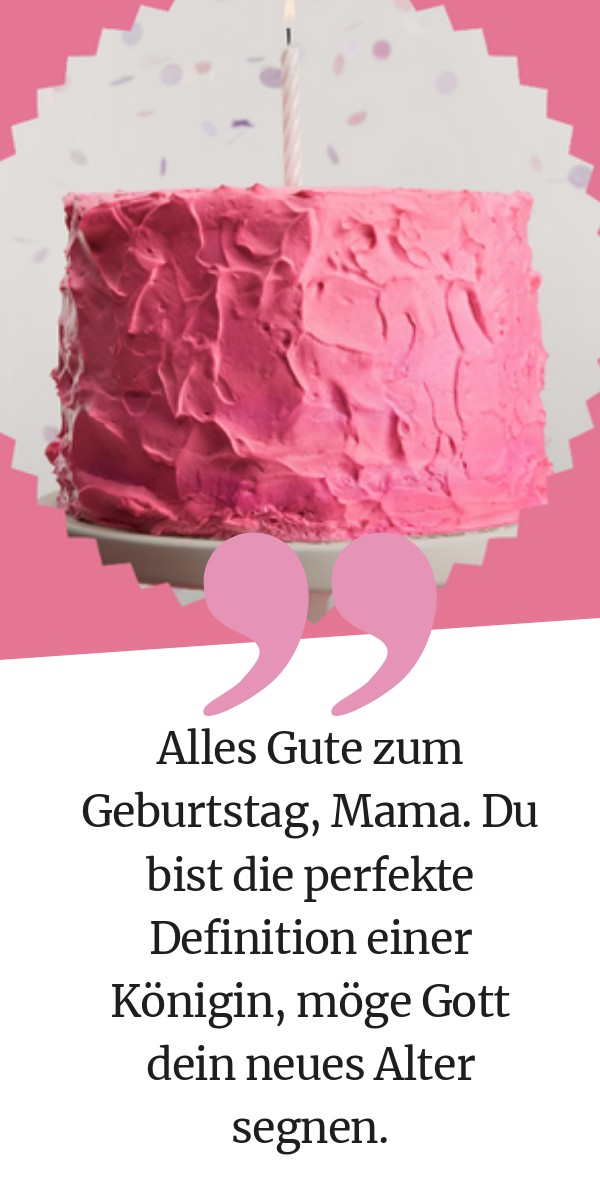 Geburtstagswünsche Mama 77 Sprüche + 22 Bilder für Mutter