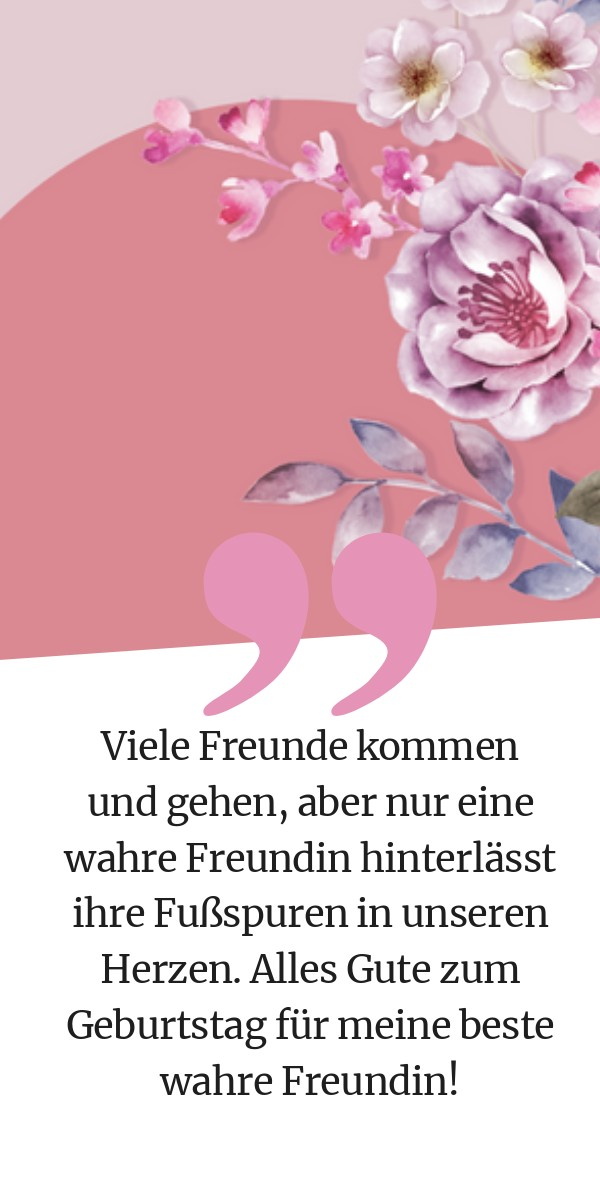 Geburtstagswünsche beste Freundin 79 Sprüche + 19 Bilder